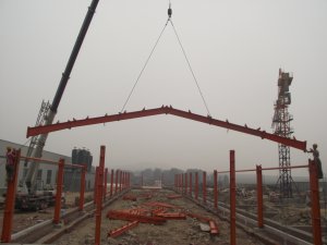 利坤木業(yè)干燥窯車(chē)間鋼結構工程