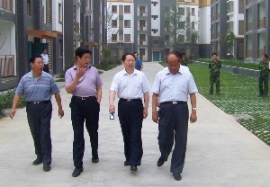 山東省交通運輸廳副廳長(cháng)范正金視察集團公司援